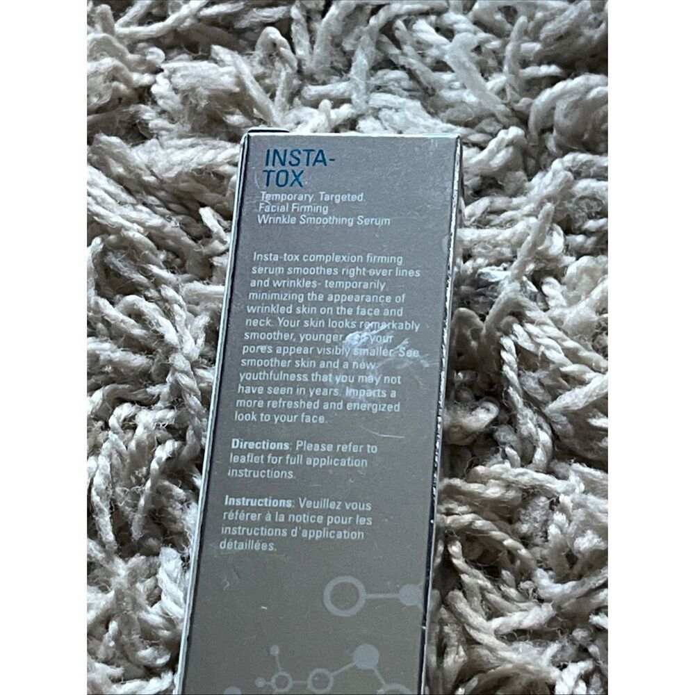 NIB Serious Skincare Insta TOX Instant Wrinkle Smoothing Serum Tightens Skin 0.7 - Picture 7 of 15